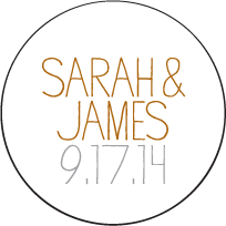 Handdrawn Letterpress Coaster Design Small