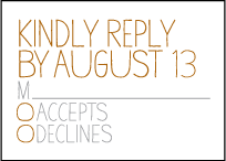 Handdrawn Letterpress Reply Design Small