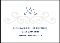 Harp Letterpress Reception Design Small