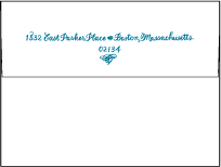Helena Letterpress Envelope Design Small