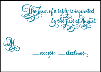 Helena Letterpress Reply Design Small