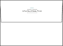 Hendrix 2 Letterpress Envelope Design Small