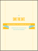 Herald Letterpress Save The Date Design Small