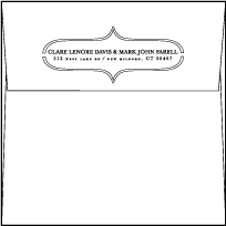 Hoxton Letterpress Envelope Design Small