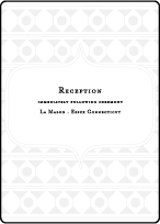 Hoxton Letterpress Reception Design Small