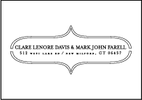 Hoxton Letterpress Reply Envelope Design Small