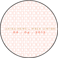 Ikaty Letterpress Coaster Design Small