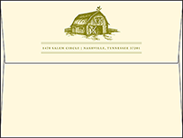Imogene Letterpress Envelope Design Small
