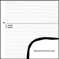 Indie Twill Letterpress Reply Design Small