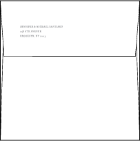 Irving Letterpress Envelope Design Small