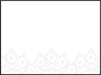 Istanbul Lace Letterpress Placecard Flat Design Small