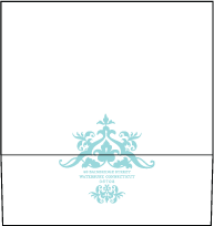 Jolie Letterpress Envelope Design Small