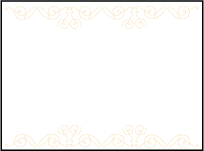 La Salle Letterpress Placecard Flat Design Small
