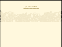 Leigha Spring Letterpress Envelope Design Small