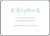 Linden Summer Letterpress Reception Design Small