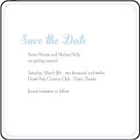 Linden Summer Letterpress Save The Date Design Small