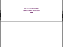 Loretta Formal Letterpress Envelope Design Small