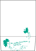 Love Notes Letterpress Envelope Design Small