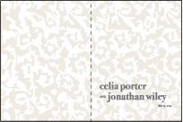 Lush Letterpress Program Design Small