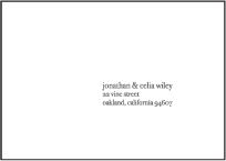 Lush Letterpress Reply Envelope Design Small
