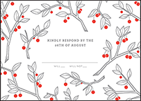 Mae Letterpress Reply Design Small
