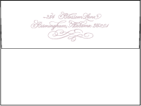 Magnolia Letterpress Envelope Design Small