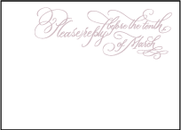 Magnolia Letterpress Reply Design Small