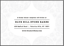 Meadow Letterpress Reception Design Small