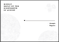Meadow Letterpress Reply Design Small
