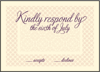 Medley Letterpress Reply Design Small
