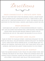 Melodie Frame Letterpress Direction Design Small