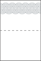 Miles Letterpress Placecard Fold Design Small