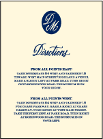 Miranda Letterpress Direction Design Small