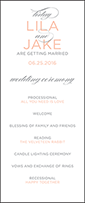 Modern Basel Letterpress Program Tea Design Small