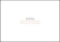 Modern Basel Letterpress Reply Envelope Design Small