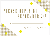 Modern Dot Letterpress Reply Design Small