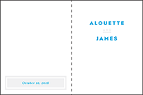 Modern Literate Letterpress Program Design Small