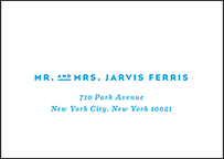 Modern Literate Letterpress Reply Envelope Design Small