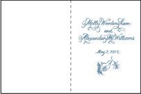 Molly Letterpress Program Design Small