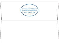 Montauk Letterpress Envelope Design Small