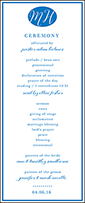 Montauk Letterpress Program Tea Design Small