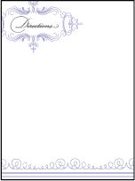 Nantucket Letterpress Direction Design Small