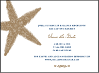 Nautilus Letterpress Save The Date Design Small