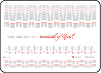 Neo Luna Letterpress Reply Design Small