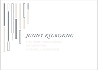 Neros Letterpress Reply Envelope Design Small