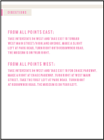 New Horizon Letterpress Direction Design Small