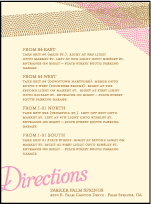 New Washi Letterpress Direction Design Small