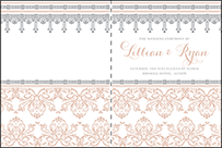 Nouveau Letterpress Program Design Small