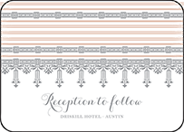 Nouveau Letterpress Reception Design Small