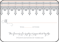 Nouveau Letterpress Reply Design Small